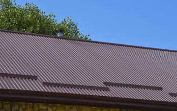 typical Sandbanks corrugated roof uses